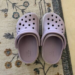 CROCS Kids Light Purple Clogs